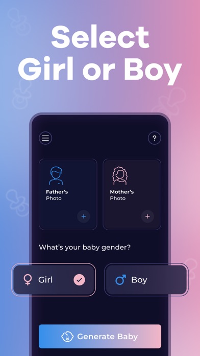 AI Baby Generator - TinyFaces Screenshot