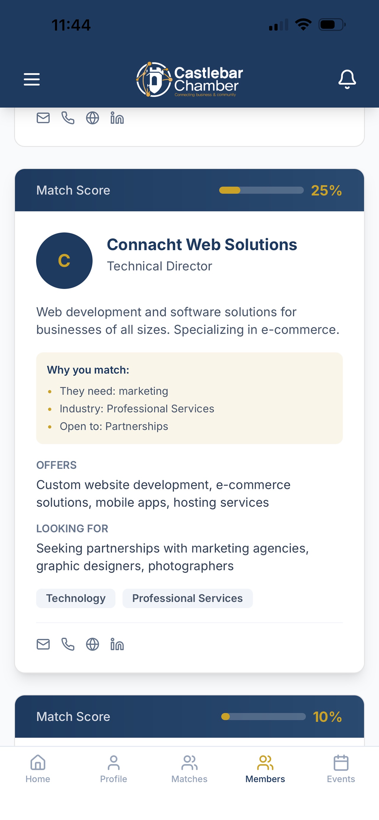 Screenshot 7 of Castlebar Chamber Connect