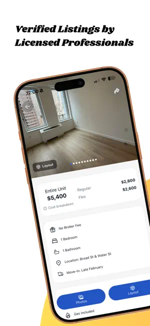 Ellieo: Rooms & Roommates screenshot 1