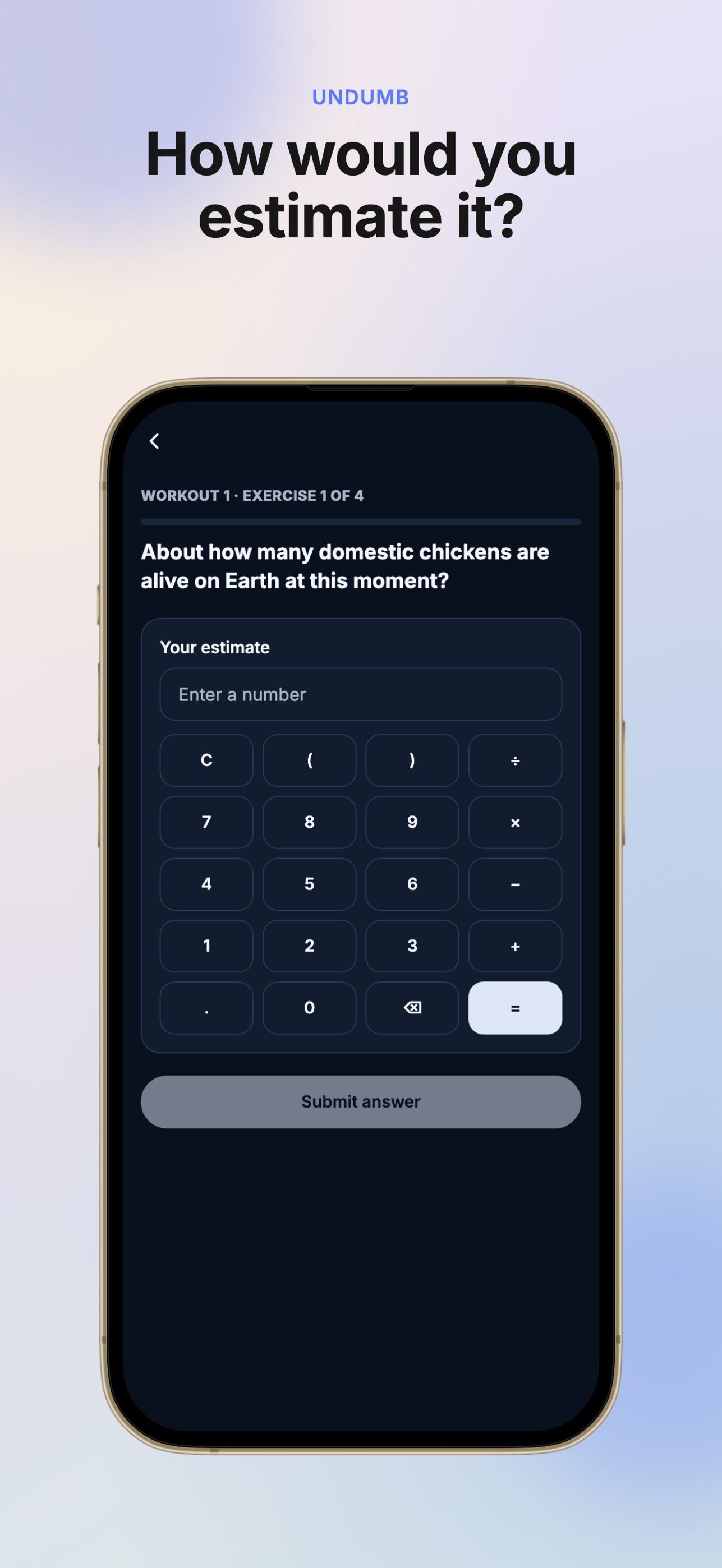 Screenshot 3 of Undumb: Brain Training