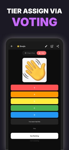 Tier List Maker: Create & Rank Screenshot 5 of 5
