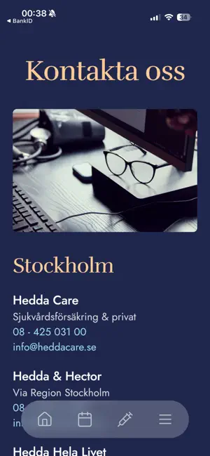 Hedda Care iPhone screenshot 5