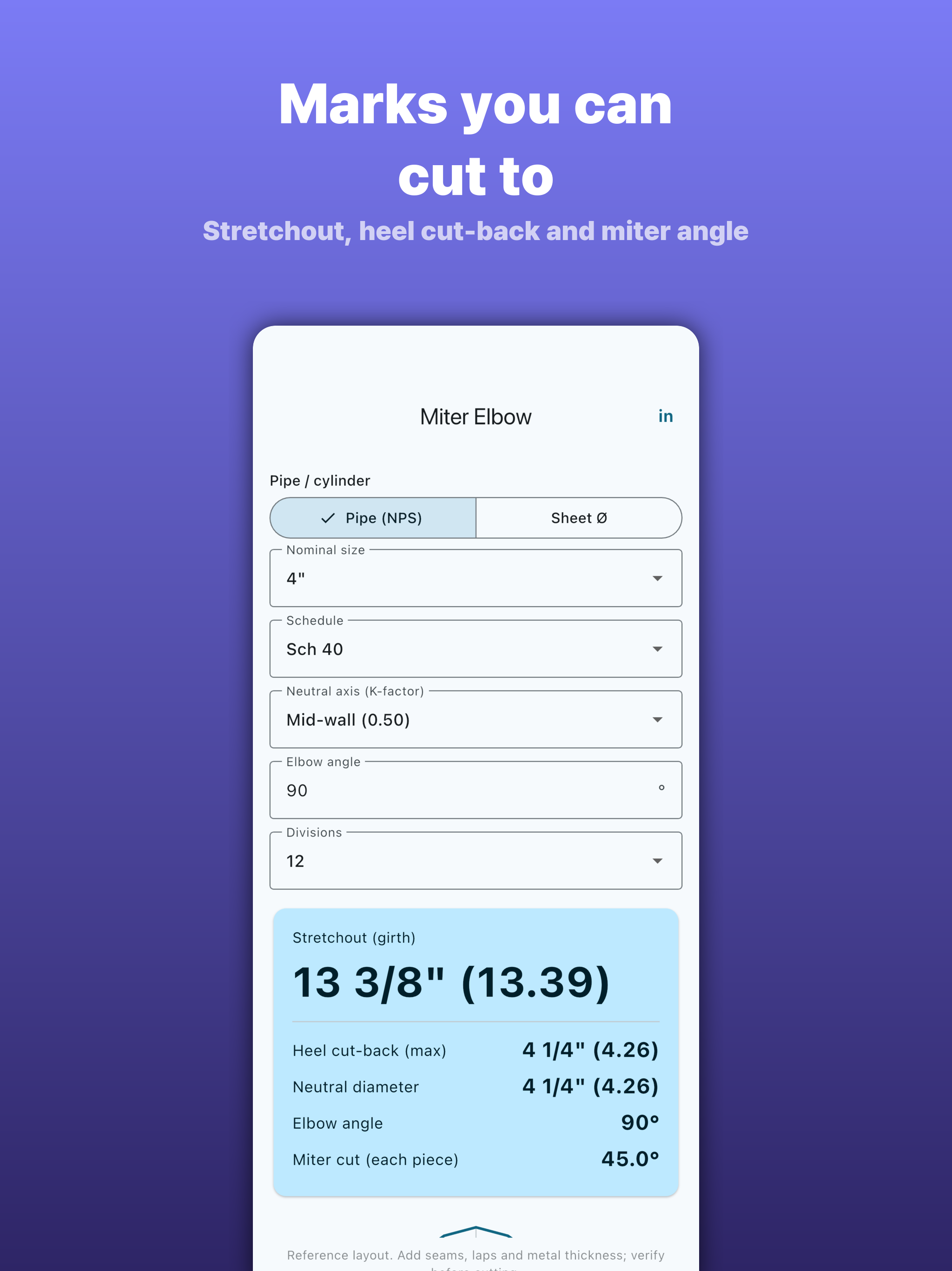 Sheet Metal Layout: Patterns screenshot 5