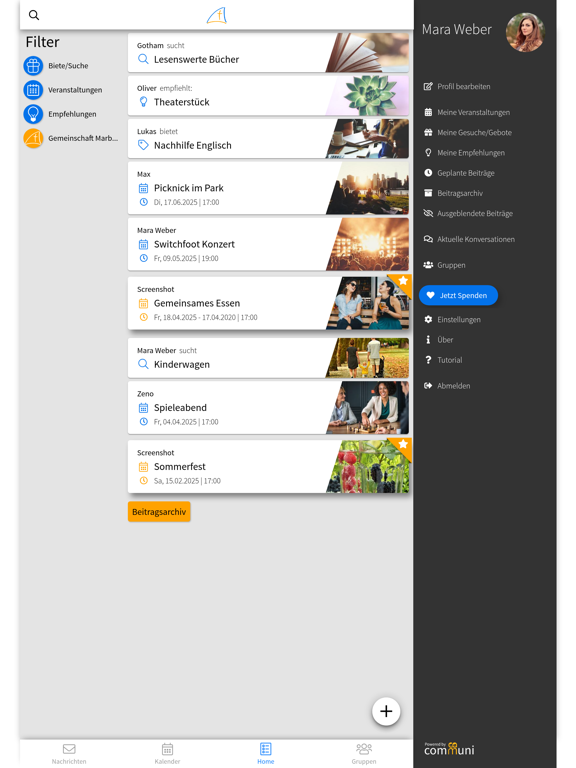 Screenshot #4 pour Gemeinschaft Marburg-Ortenberg