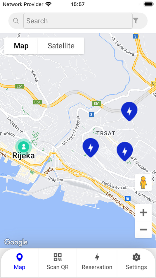 #1. CHRG Network (iOS) By: ELEKTROMOBILIU SPRENDIMU CENTRAS UAB