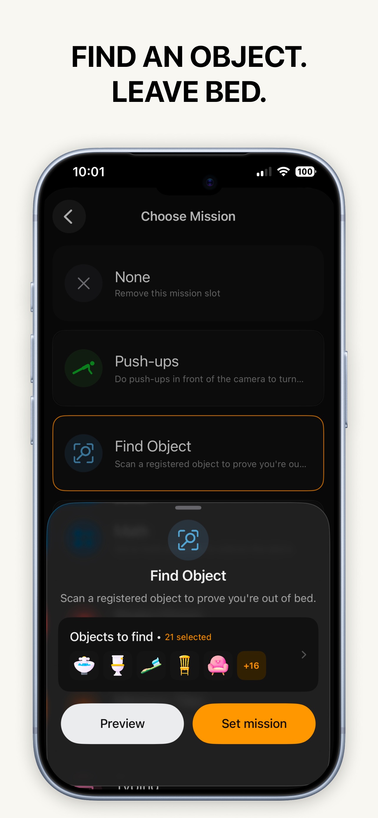 Screenshot 4 of Pushup Alarm Clock: Missions
