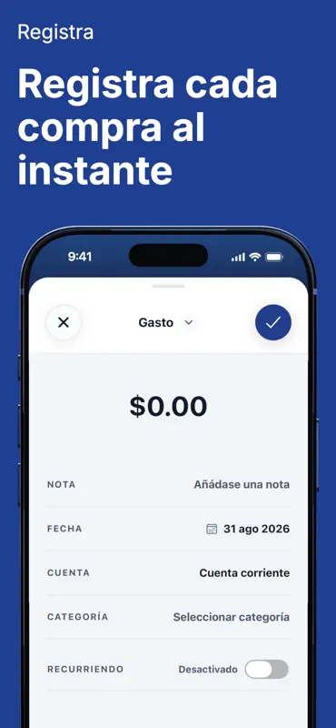 Budgeteer: Presupuesto screenshot 5 of 9