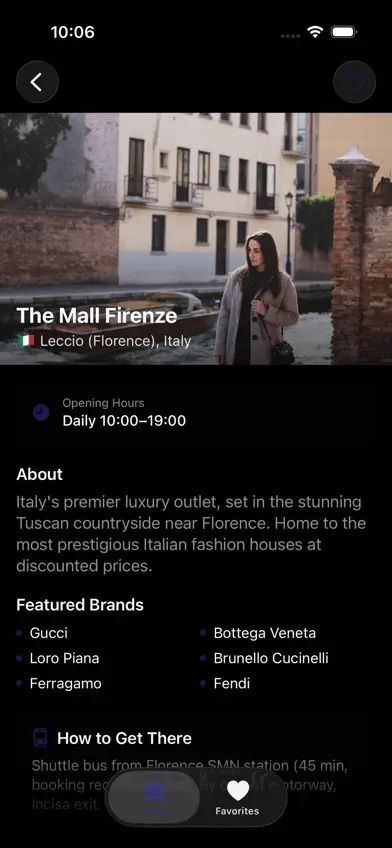 EuroOutlets screenshot 2