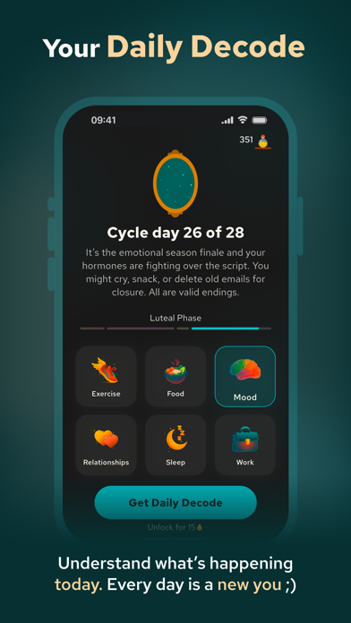 Belle : Period & PMDD Tracker iPhone screenshot 5 - Health & Fitness app