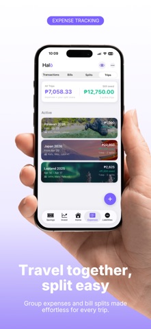 Halo - Budget & Bills Tracker App Store preview screenshot 4