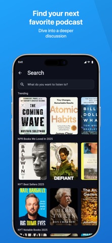 Resonate: AI Book Podcasts iPhone screenshot