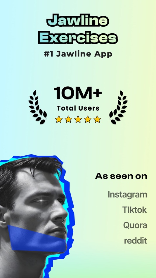 #1. Jawline Exercises and Mewing (iOS) Podle: Plantake, Inc.