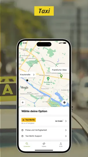 Screenshot von BVG Jelbi: Mobilität In Berlin auf dem iPhone 5