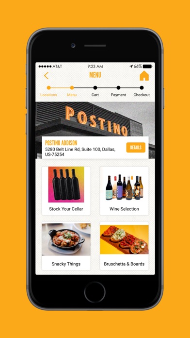 Postino Wine Cult Screenshot