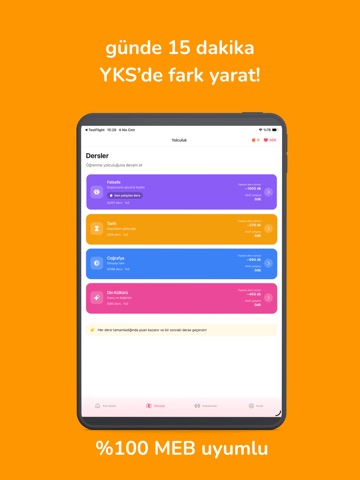 YKS, TYT & AYT: Netify iPad screenshot