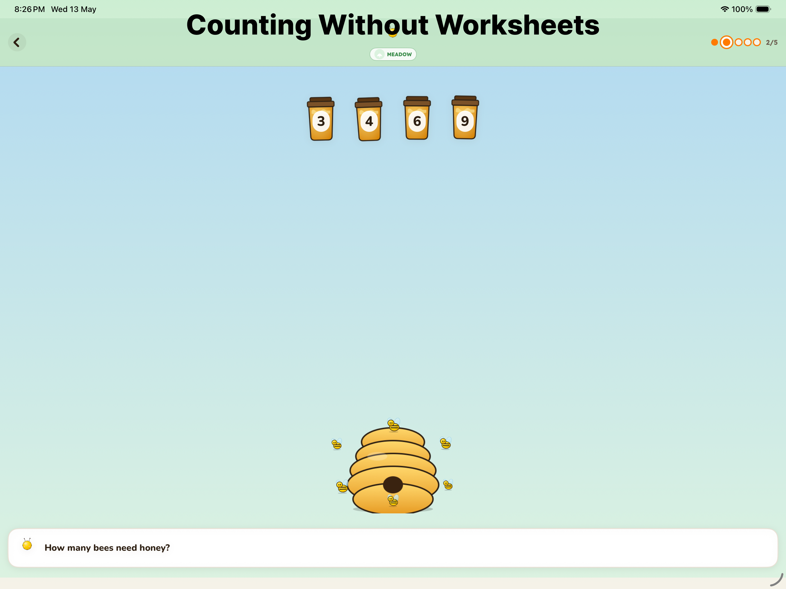 NumBee: Preschool Math Game
