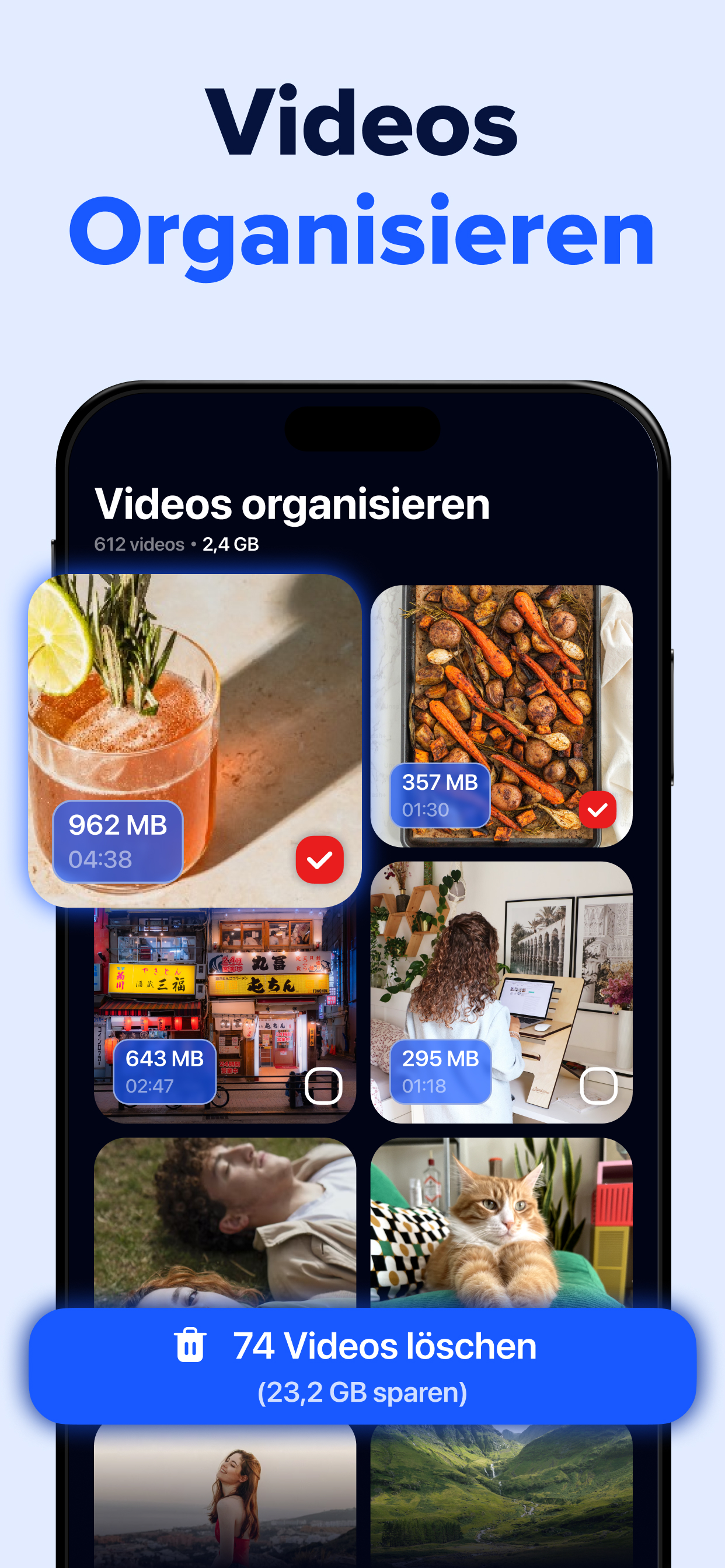 Cleaner AI: Fotos Löschen