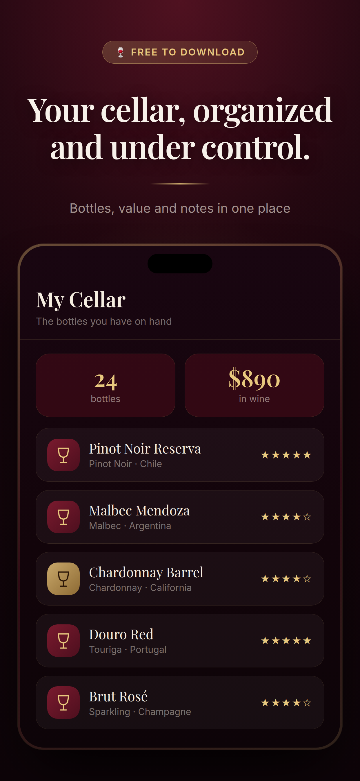 Judith: Wine Assistant screenshot 2