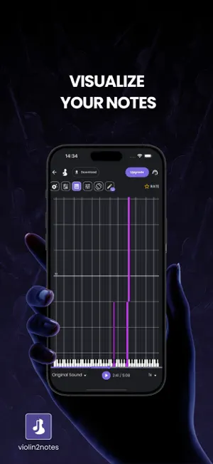 Violin2Notes screenshot 4