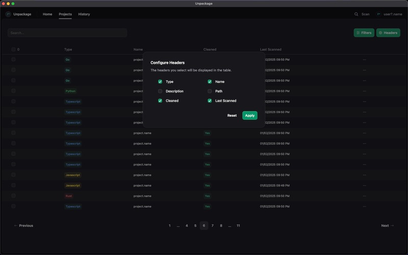 App screenshot