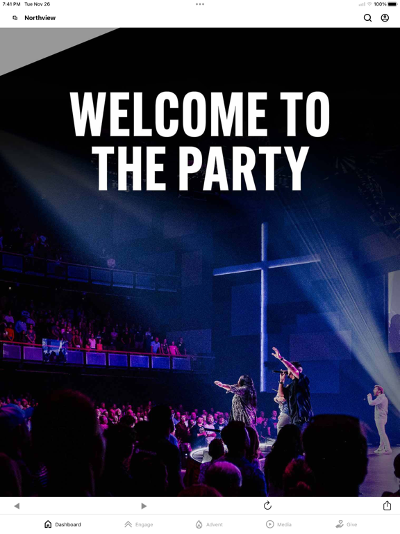 Northview Church iPad screenshot 1 - Education app