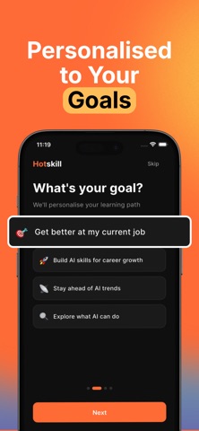 Hotskill: Daily AI Training Screenshot 2 of 5