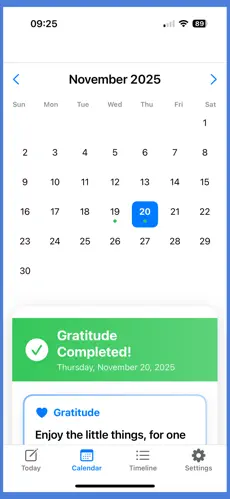 Gratitude daily Screenshot 2