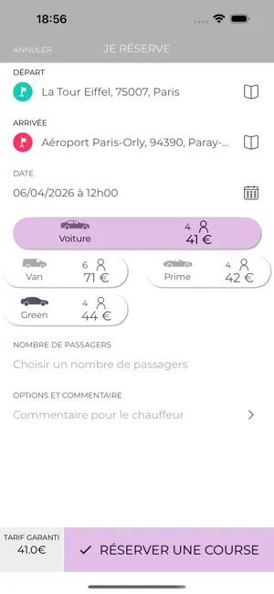 Nantes Chauffeur Privé VTC screenshot 3