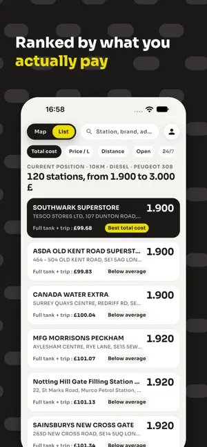 Pump Me · Fuel Prices screenshot 2