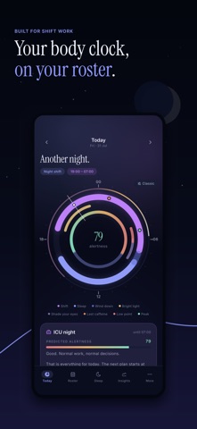 Nocturne: Shift Work Sleep iPhone screenshot