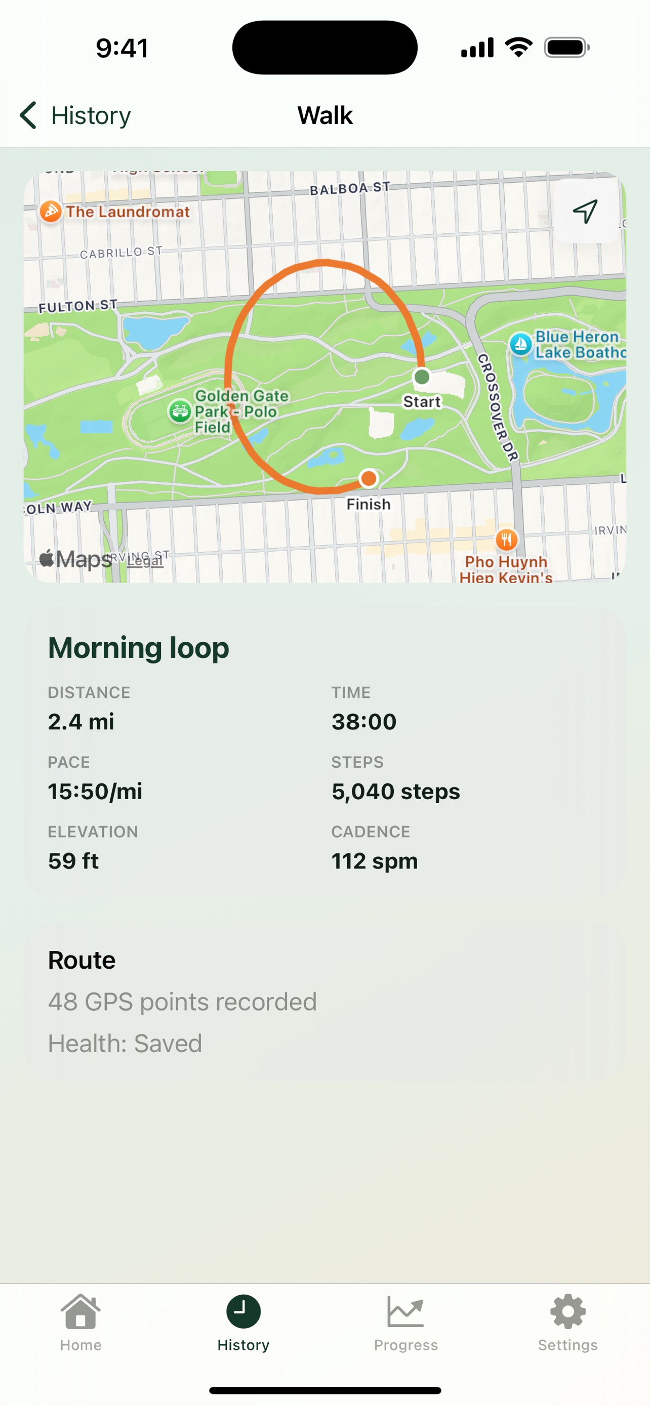 Screenshot 3 of Stepmark Walk