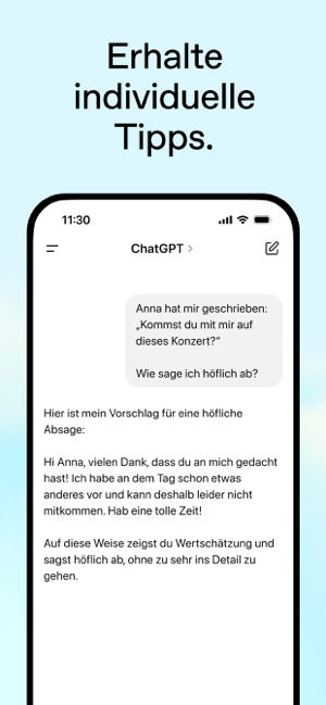 ‎ChatGPT Screenshot