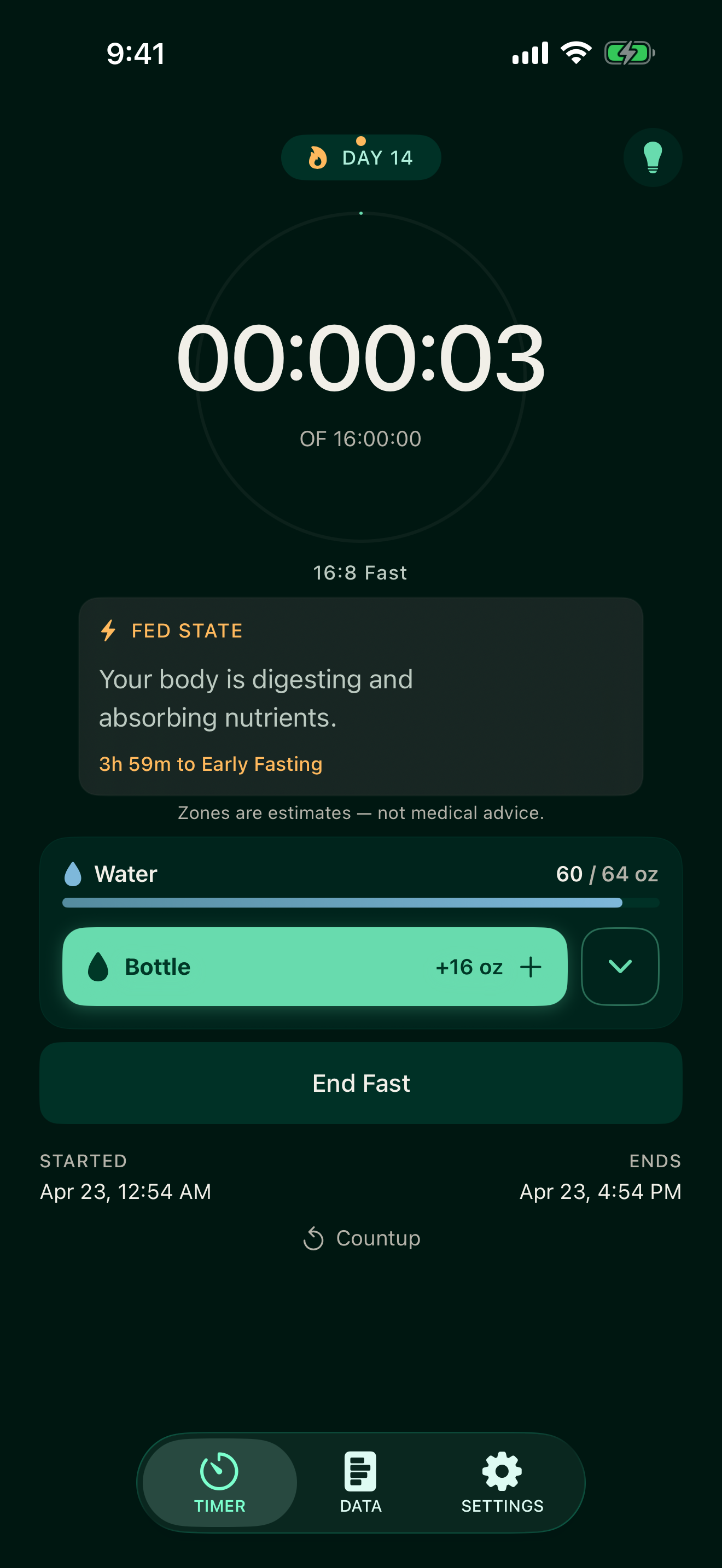 Steadfast: Fasting Tracker