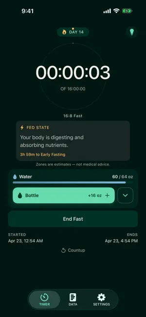 Steadfast: Fasting Tracker screenshot 4