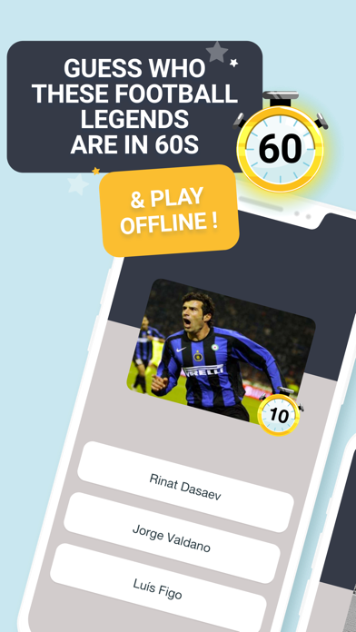 Screenshot #1 pour Football Quiz Legends