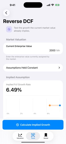 Value Investing Tools Screenshot 4 of 5