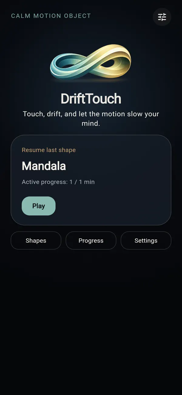 Screenshot #1 pour DriftTouch