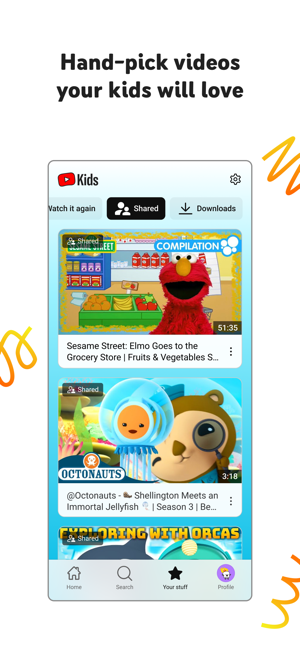 YouTube Kids Screenshot