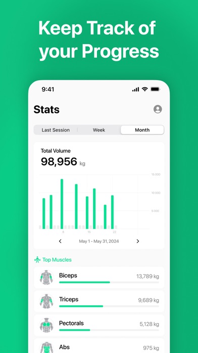 Workout Planner - Gym Tracker Screenshot