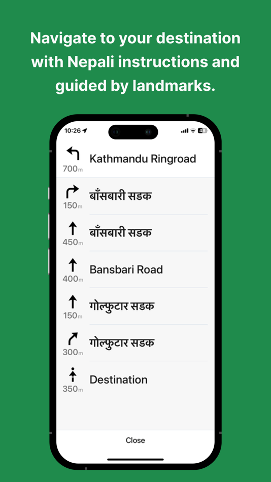 #6. Baato Maps (iOS) 由: Kathmandu Living Labs Consult Pvt. Ltd.