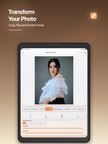 AI Photo Editor & Enhancer iPad screenshot