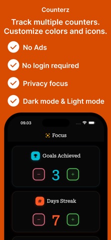 Track Many Counters - Counterz screenshot