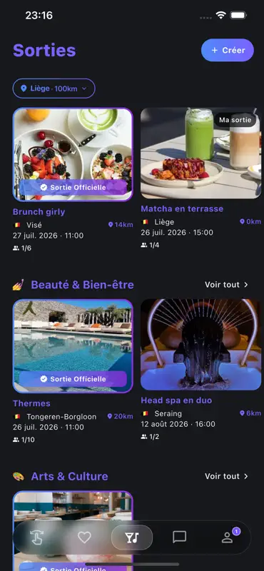 Purple — Amis & Sorties screenshot 3 of 8
