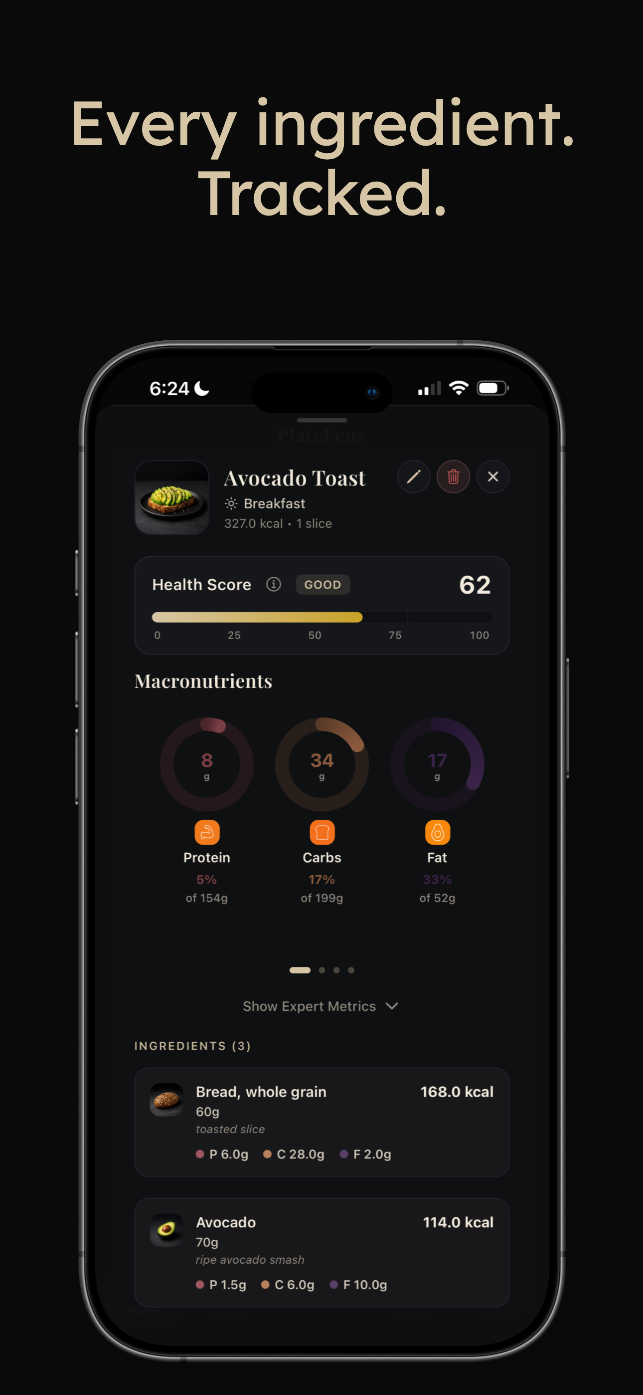 PlateLens: AI Calorie Counter