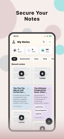 CogniPen: AI Smart Notes screenshot