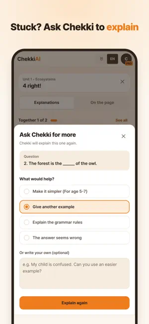 Chekki AI: Homework Grader screenshot 4