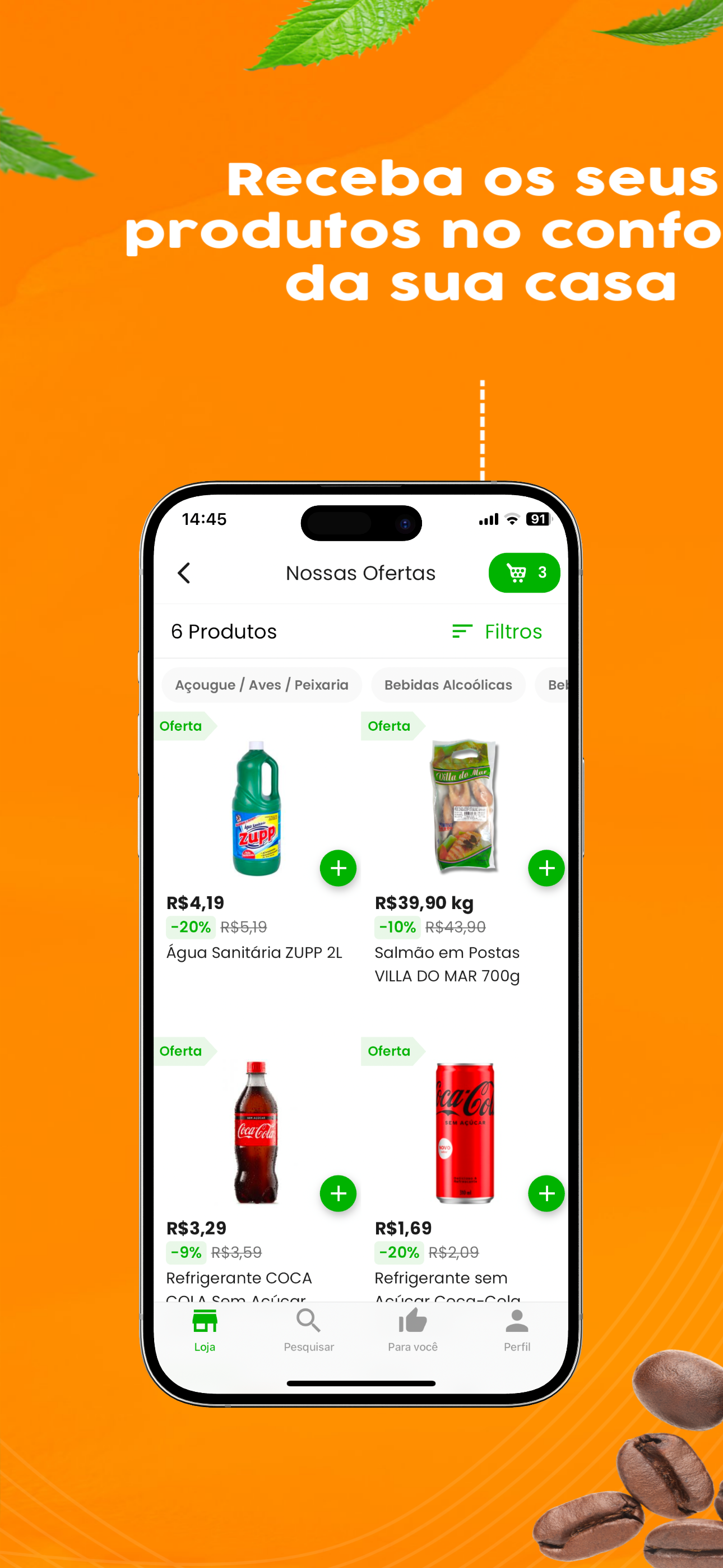 Brilhante Supermercado screenshot 3