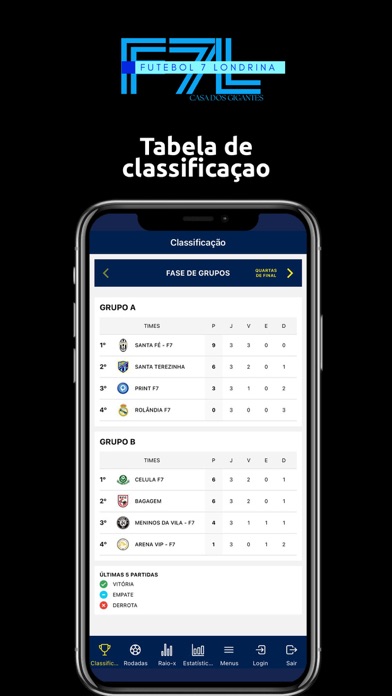 Futebol 7 Londrina Screenshot