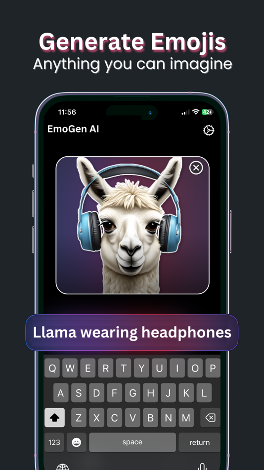 #1. EmoGen AI - Emoji Generator (iOS) 由: Deepansh Jagga