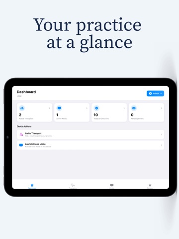 TapIn - Patient Check-In iPad screenshot
